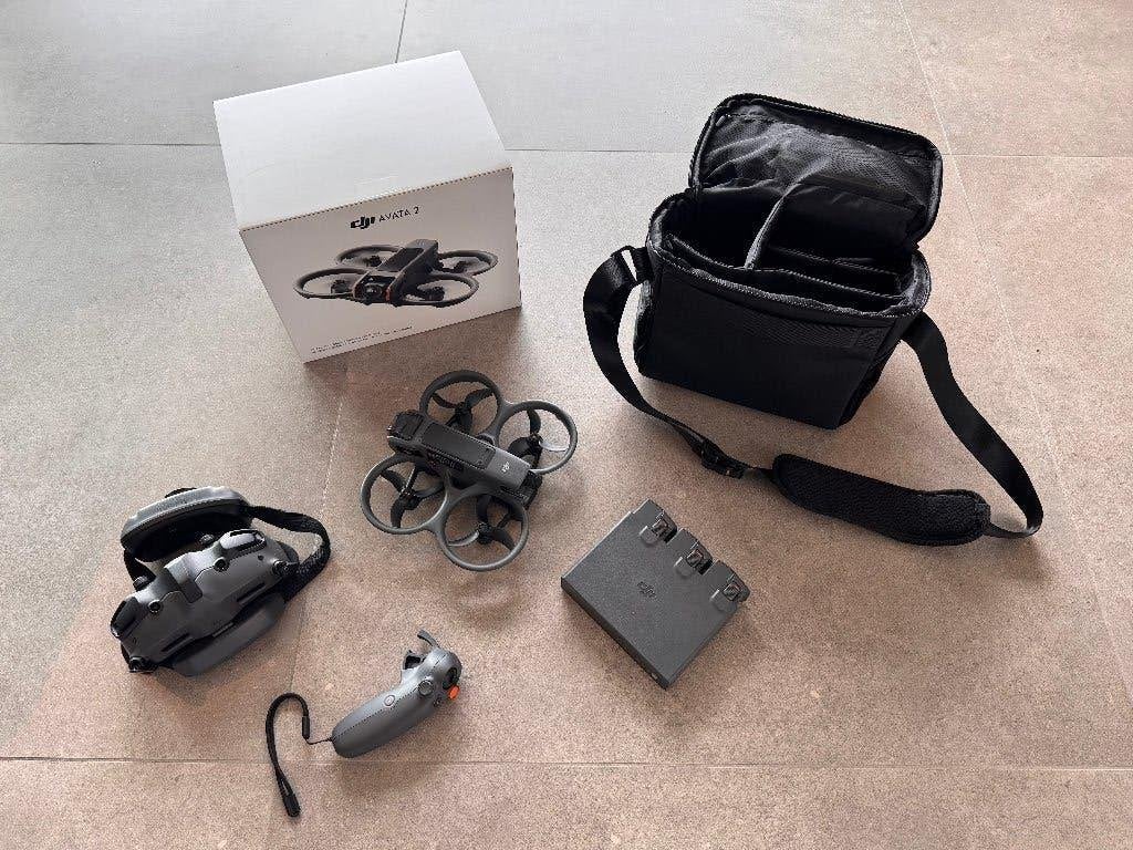 DJI AVATA 2 FLY MORE COMBO (3 batteries) - DRONE, TV, Hi-fi & Vidéo, Enlèvement, Comme neuf, DJI