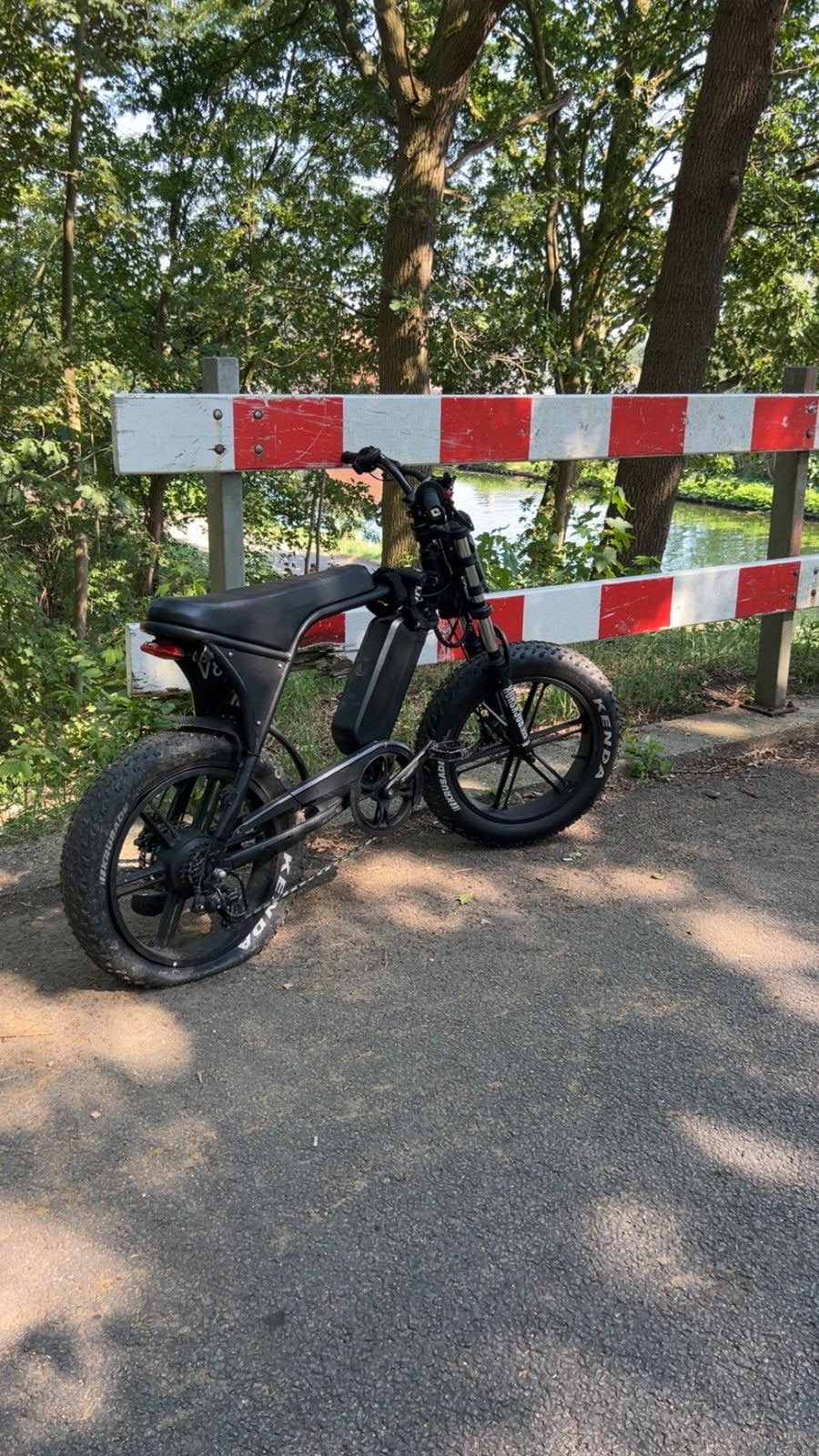 Fatbike v8 custom, Gebruikt, Heren, Versnellingen, 18 tot 20 inch