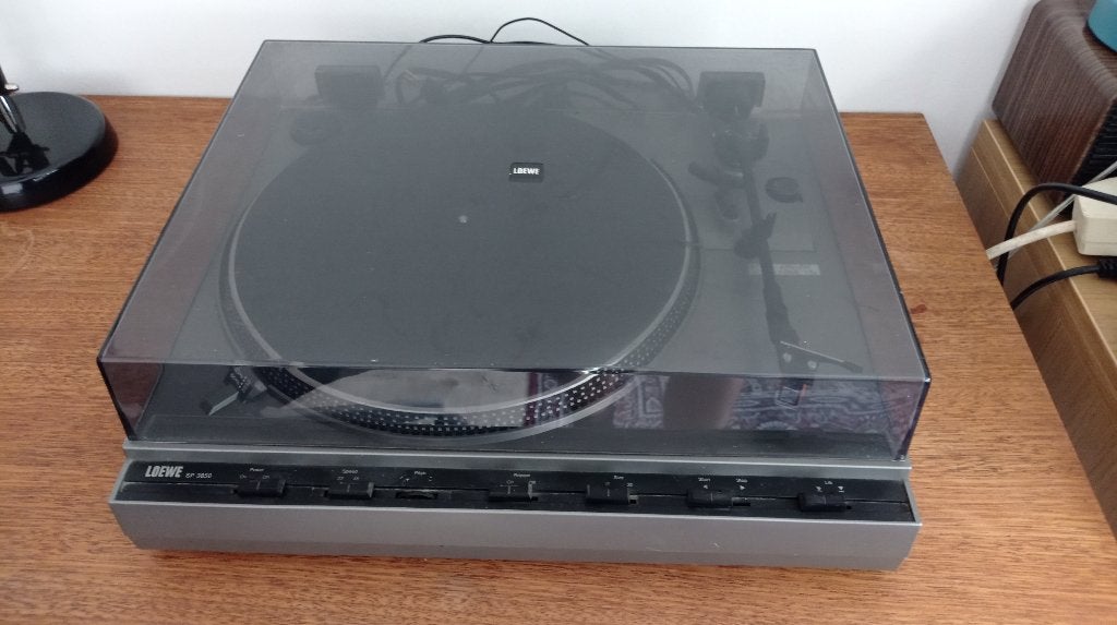 Loewe SP3850 platenspeler, Audio, Tv en Foto, Platenspelers, Gebruikt, Pitch-regelaar, Platenspeler, Ophalen