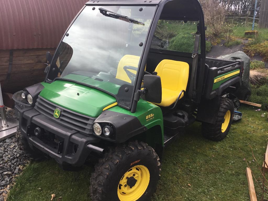 Gator John deer XUV 855 D 4x4 IRS POWER STEERING, Enlèvement