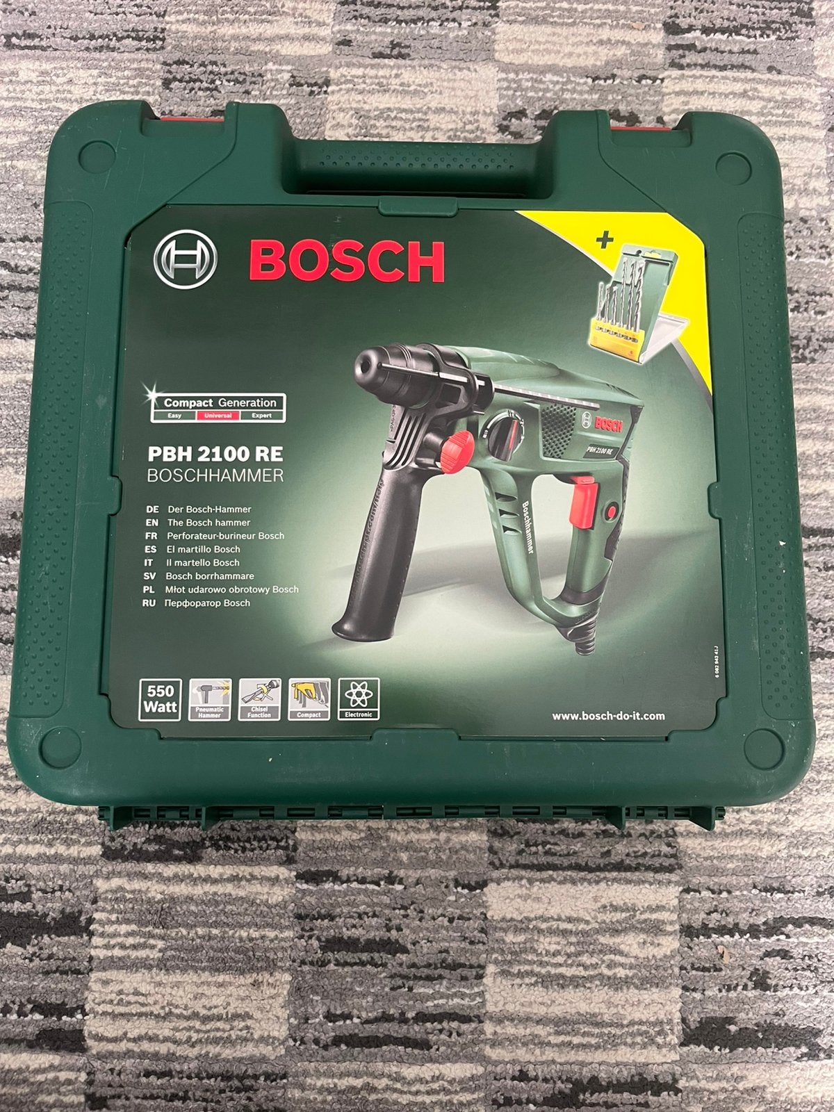 Peceuse bosch neuf (utilisé 1ou 2fois ), Bricolage & Construction, Enlèvement ou Envoi, Comme neuf, Perceuse