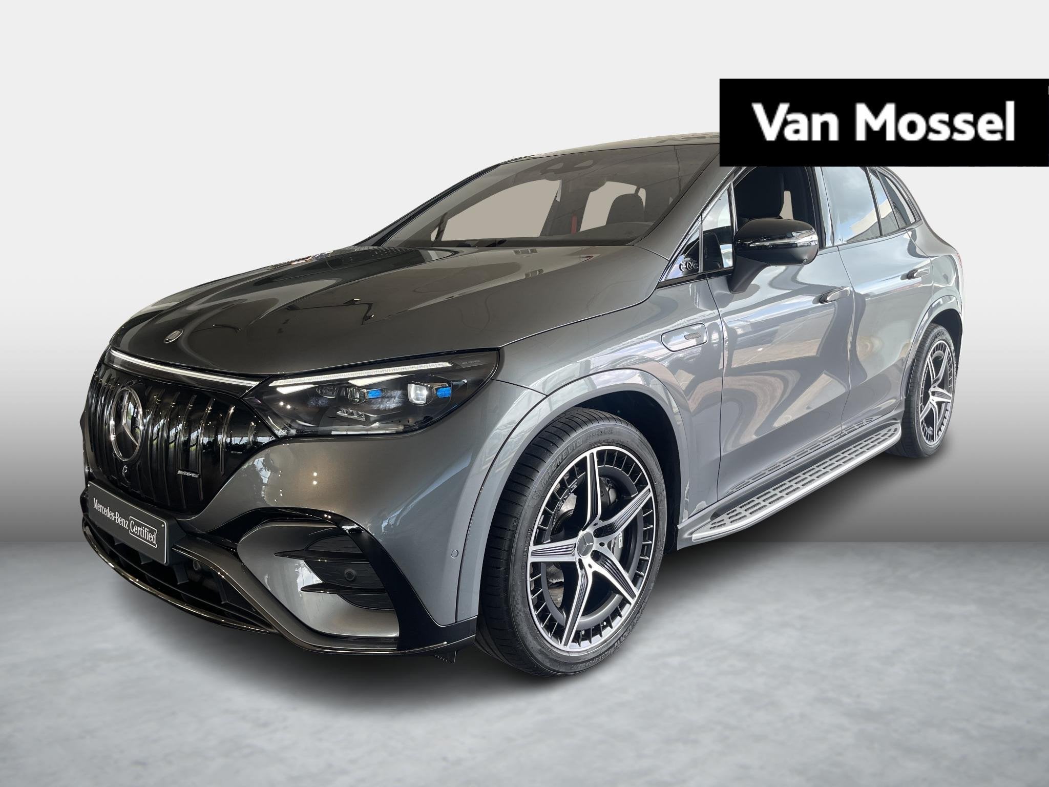 Mercedes-Benz EQE 43 AMG SUV + NAPPA + PANO + BURMESTER + HY, Autos, Argent ou Gris, Achat, Entreprise, Entretenue par le concessionnaire