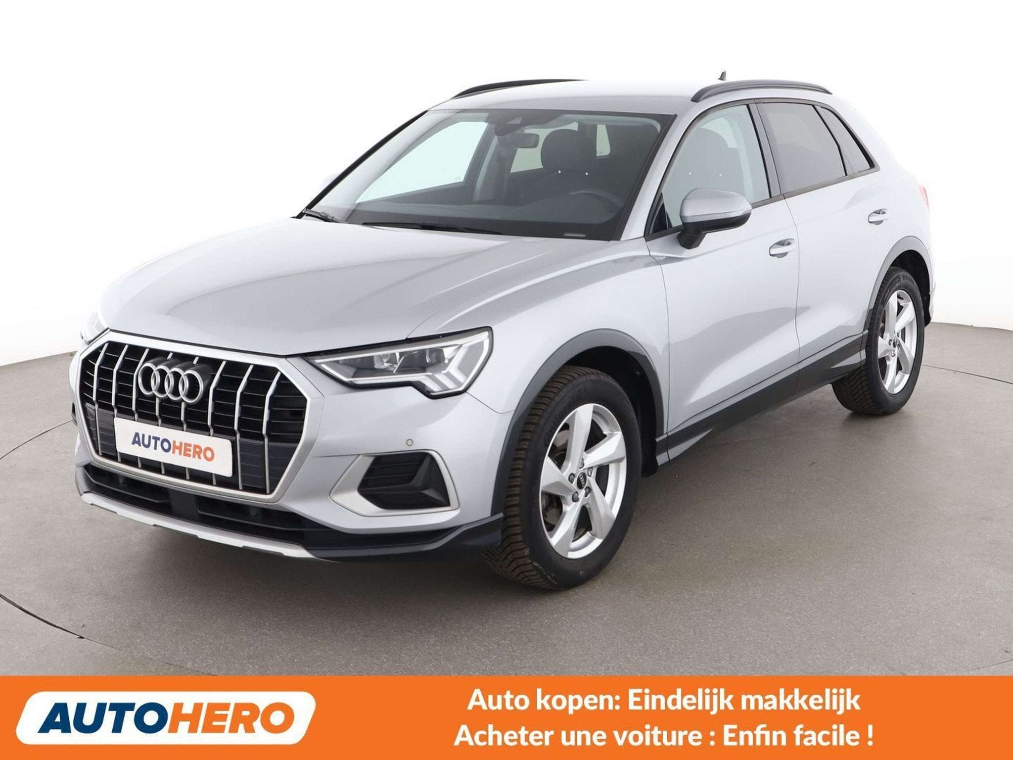 Audi Q3 35 TFSI Advanced (année de construction 2020), Autos, Audi, Cuir, Argent ou Gris, Achat, 1535 kg