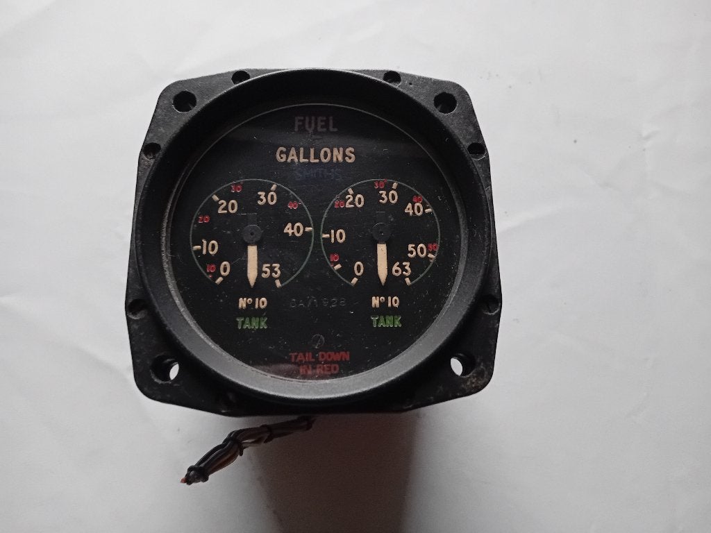 Ancienne jauge à carburant d'avion, Collections, Enlèvement ou Envoi, Utilisé, Autres types