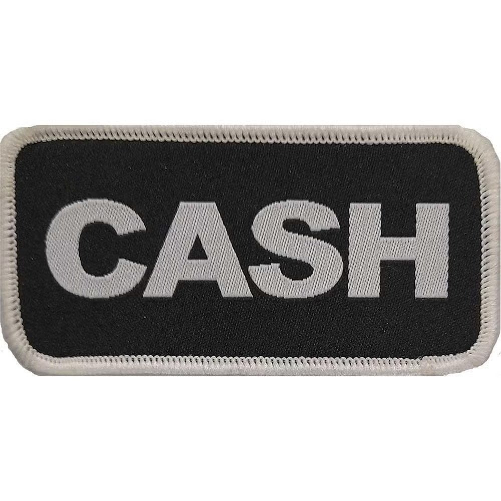 Johnny Cash - Cash - patch officiële merchandise, Ophalen of Verzenden, Nieuw, Kleding