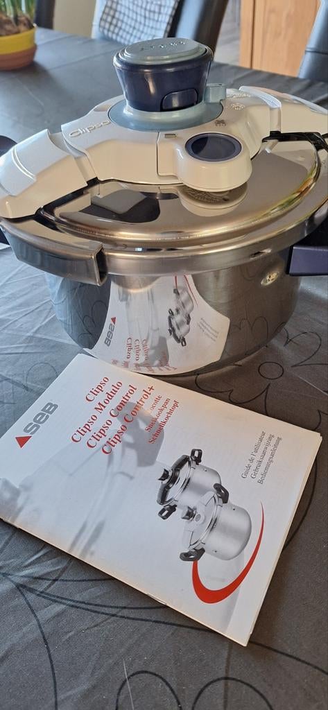 SEB Clipsi Modulo Control+ snelkookpan 4,5 L, Enlèvement ou Envoi