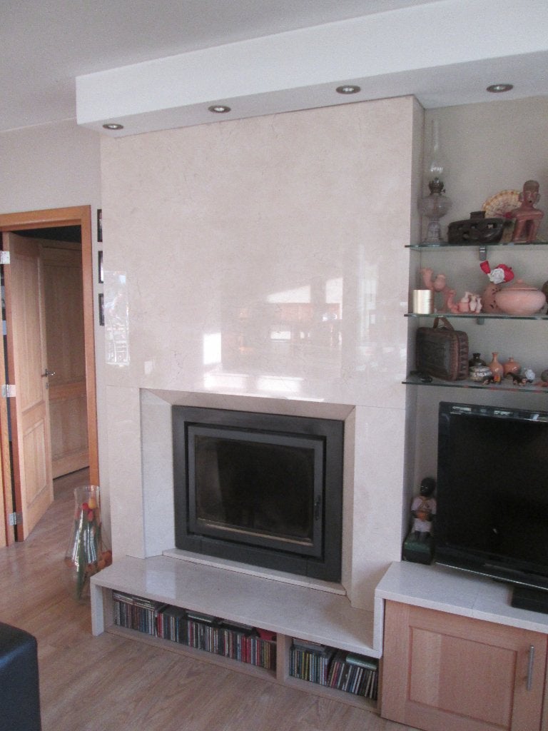 Doorkijk houtkachel, Maison & Meubles, Encastré, Enlèvement, Utilisé, Bois