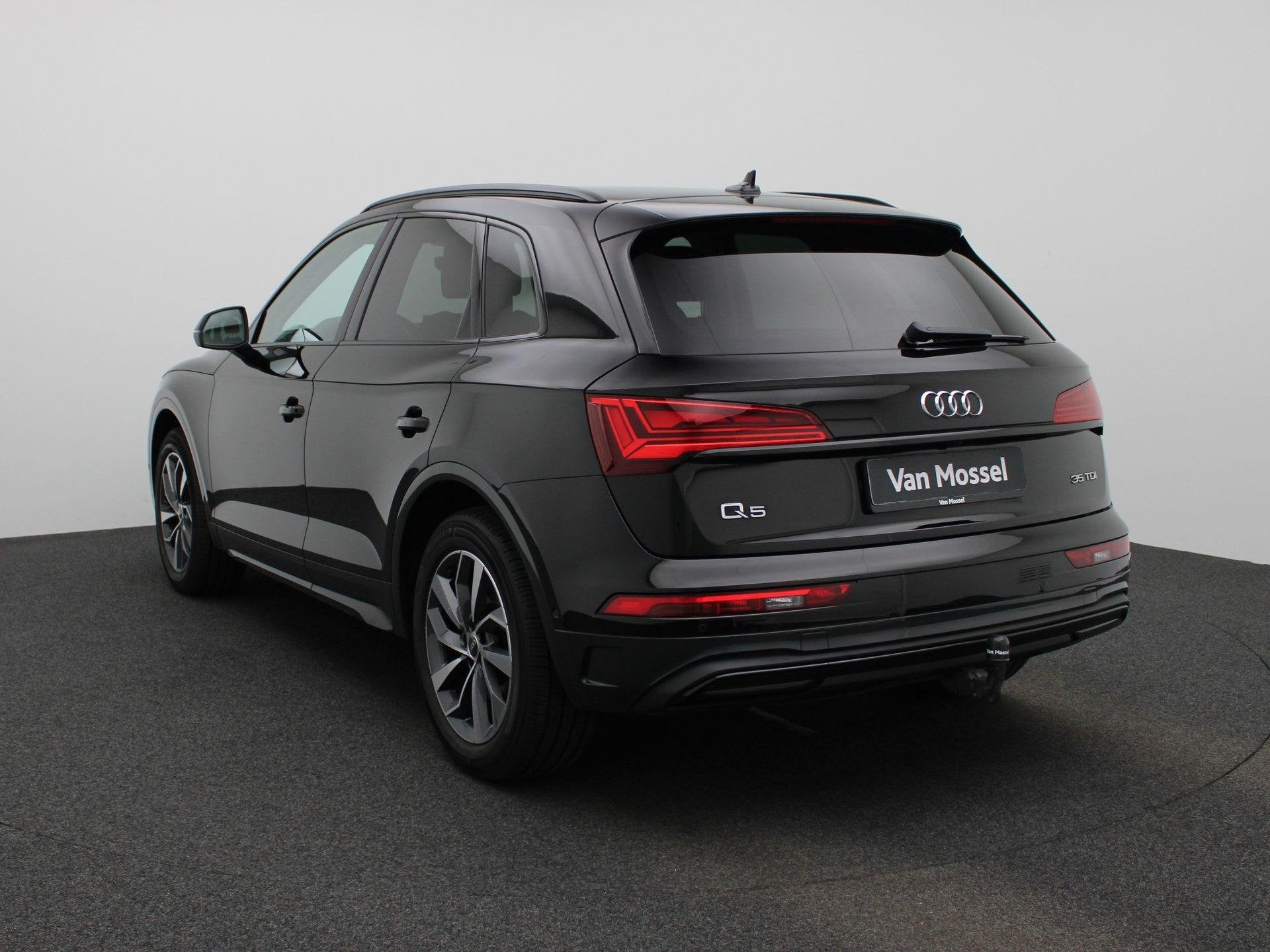 Audi Q5 35 TDI S tronic advanced, Auto's, Stof, Gebruikt, Zwart, 4 cilinders