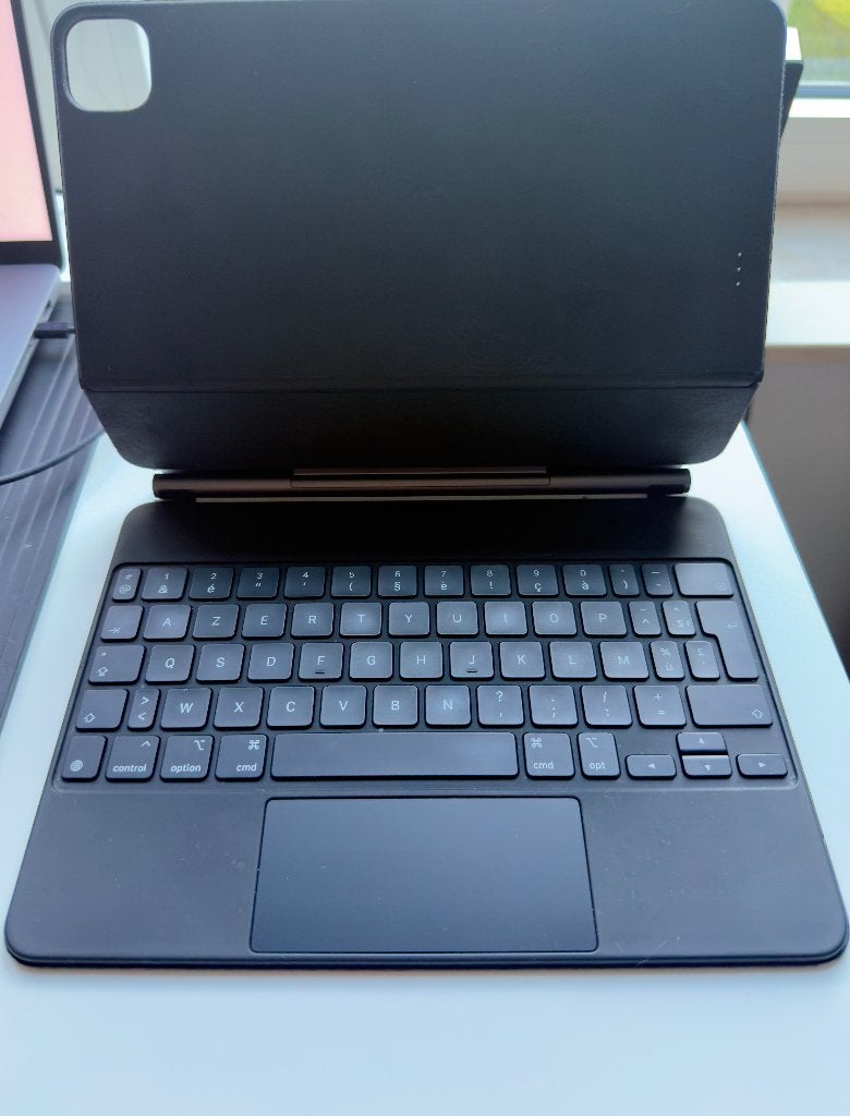 Magic Keyboard voor iPad 11-inch, Computers en Software, Tablet-hoezen, Gebruikt, Bescherming voor- en achterkant, 11 inch, Ophalen of Verzenden