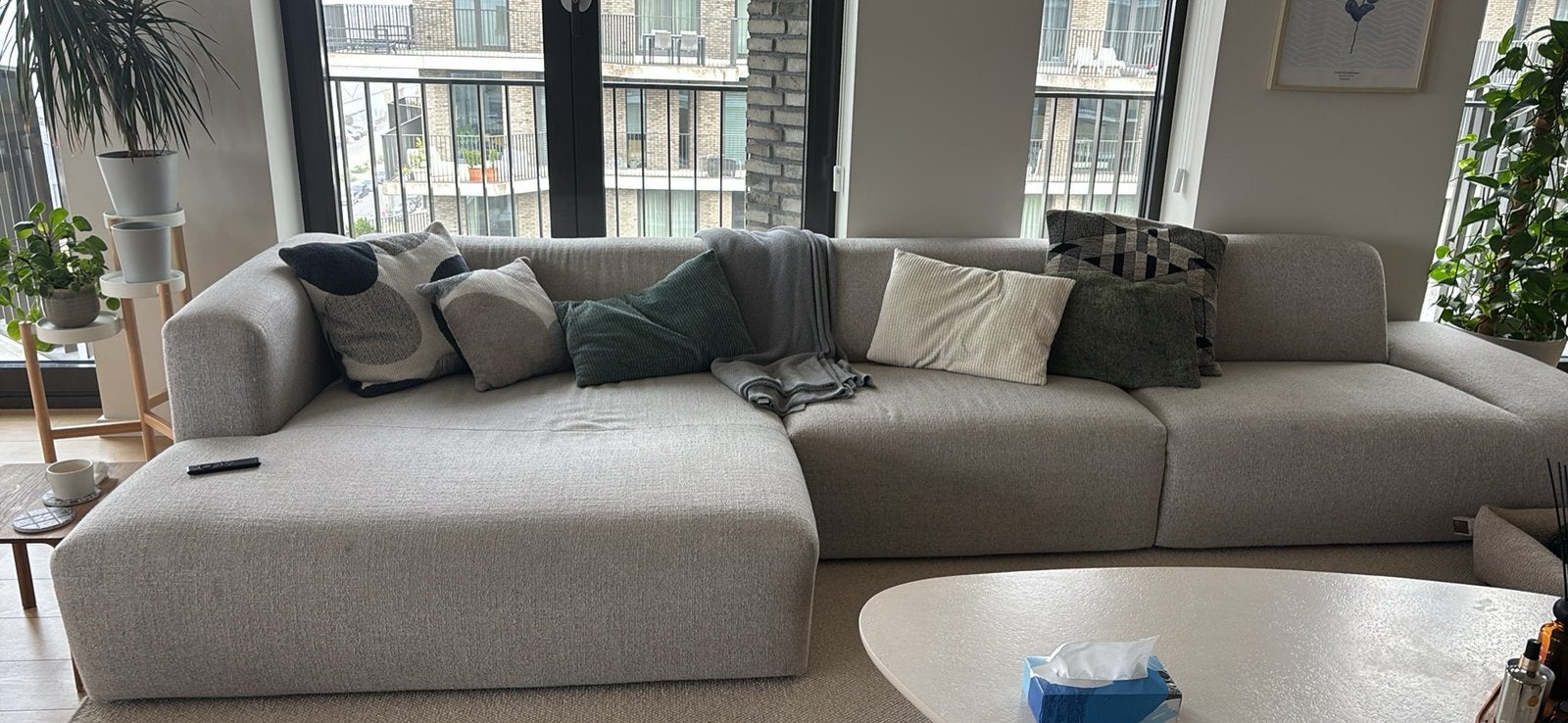 Juntoo modular couch, Ophalen, Gebruikt, 100 tot 125 cm, 300 cm of meer