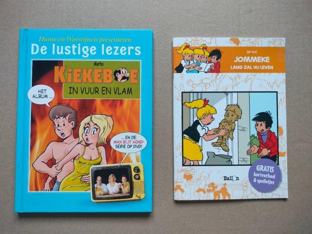 Kiekeboe + Jommeke extra uitgaven, Gelezen, Verzenden, Meerdere stripboeken, Diverse Auteurs