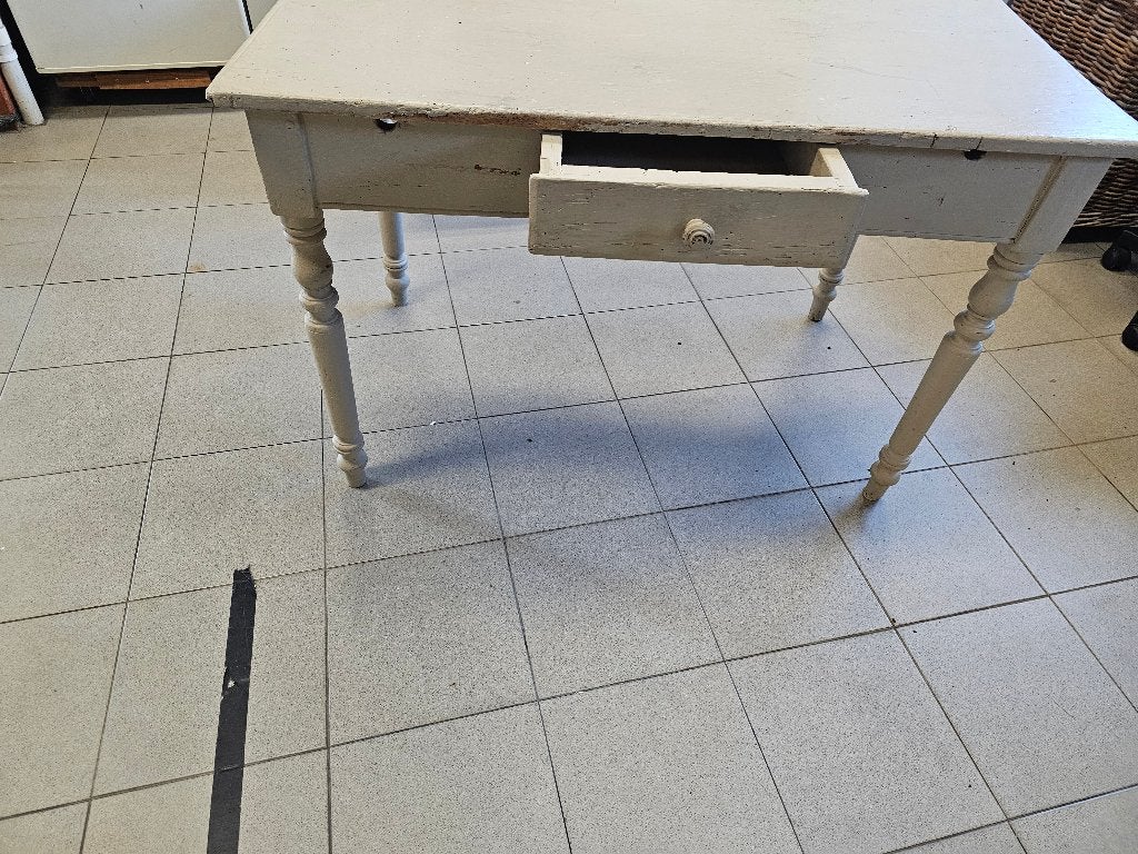 bijzettafel, Huis en Inrichting, Ophalen, Gebruikt, Rechthoekig, Hout