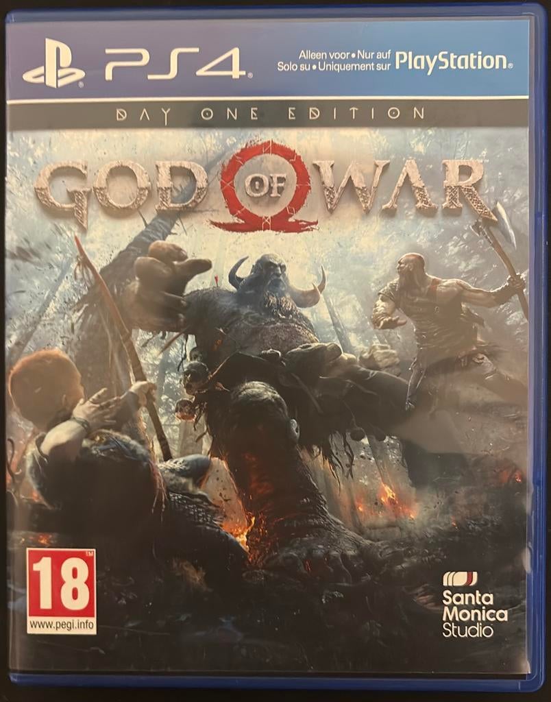 God Of War - day one edition ps4, Games en Spelcomputers, Ophalen, Zo goed als nieuw