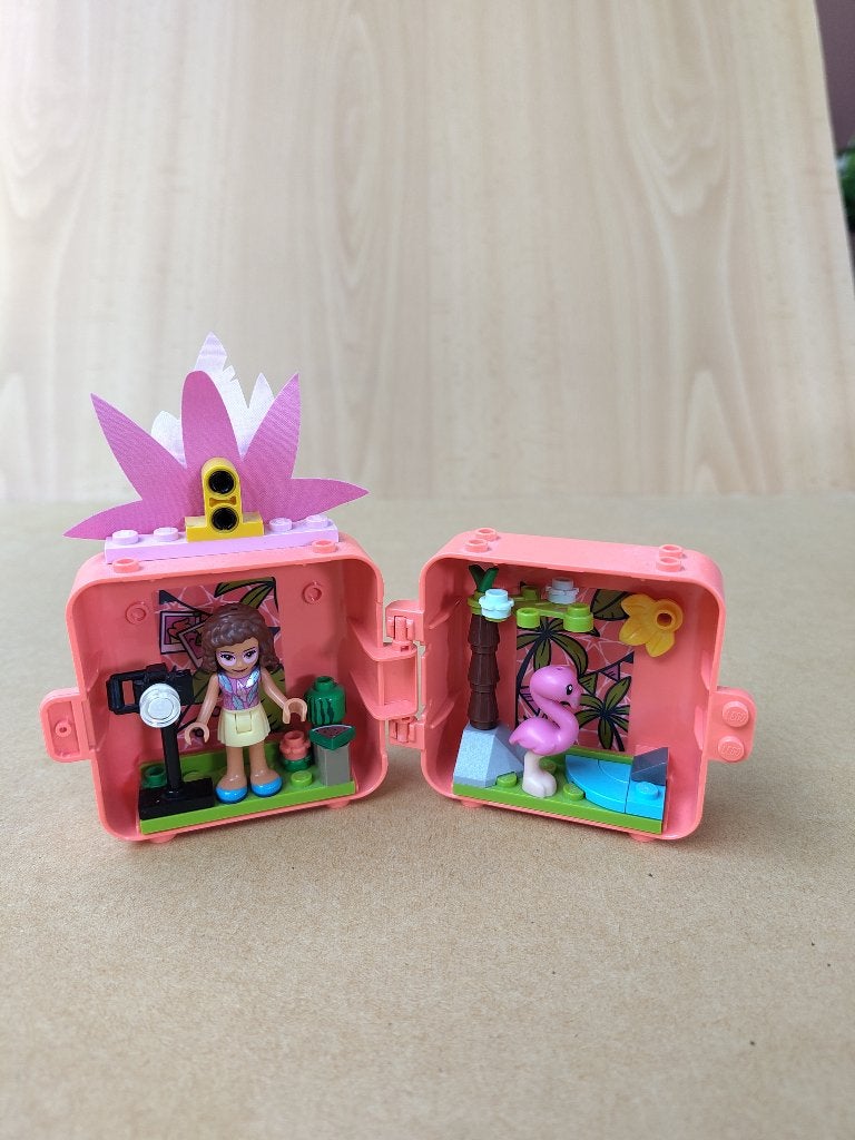 Lego Friends - Olivia's flamingokubus (41662), Ophalen, Lego, Friends, Zo goed als nieuw