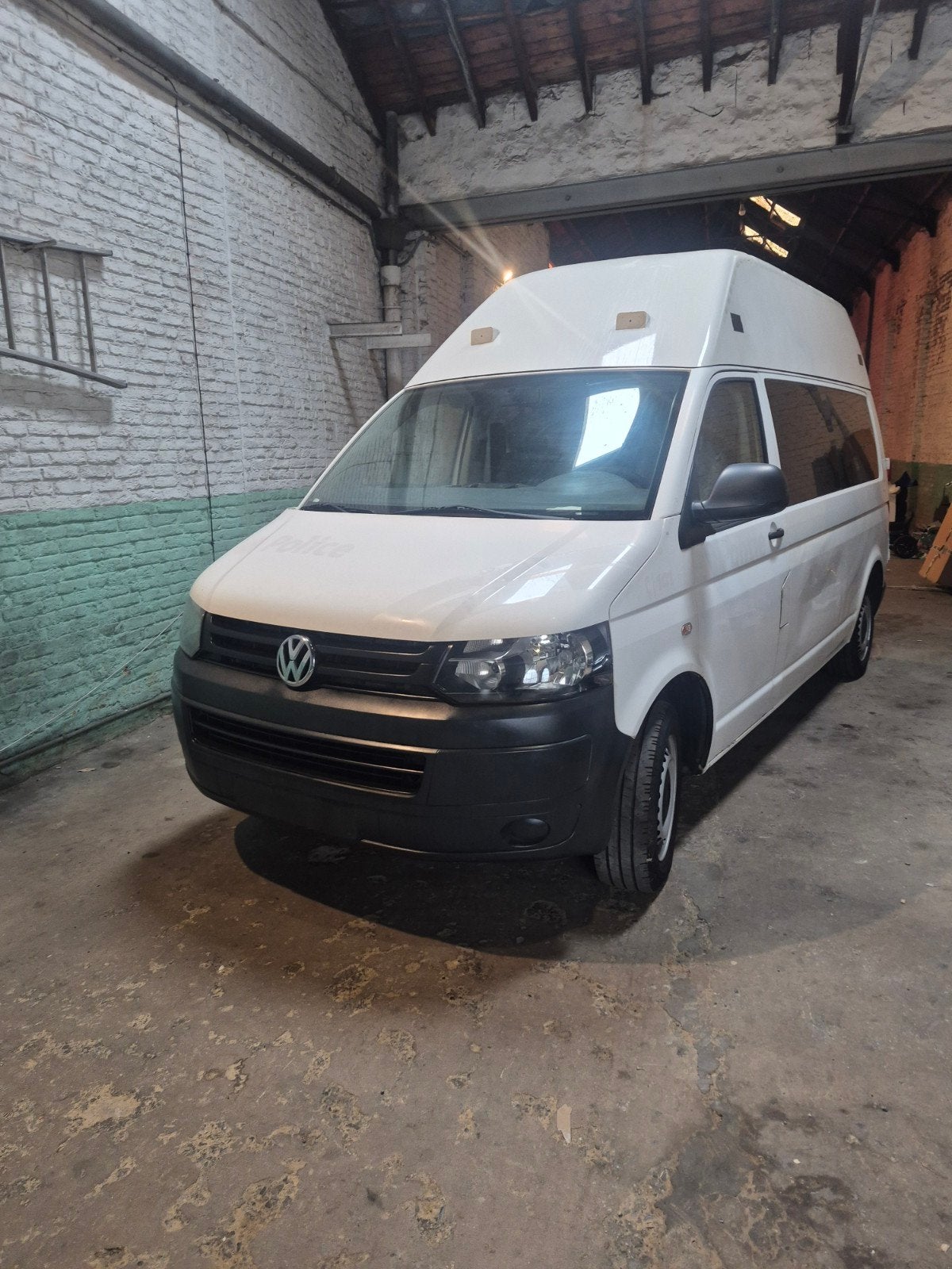 Volkswagen Transporter T5 9 zitplaatsen 135.000 km, Auto's, Volkswagen, Automaat, Wit, 9 zetels, Diesel
