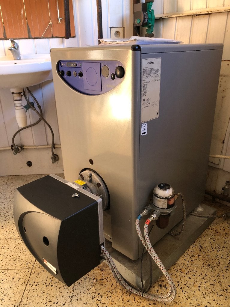 Brûleur à mazout Sime Hermann 4 ans 30 KW, Enlèvement, Comme neuf