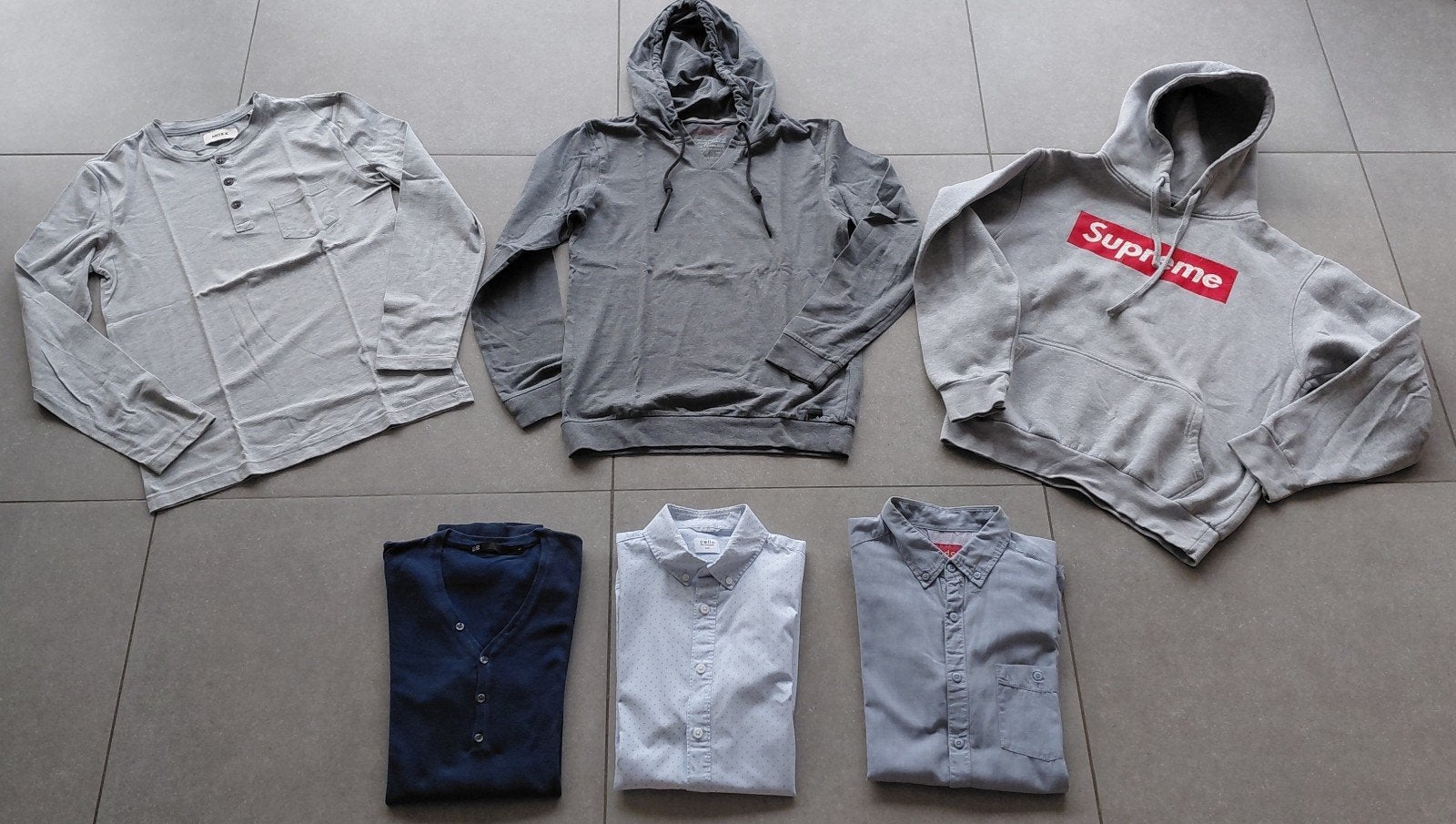 Lot de vêtements homme ou ado Taille S -  6 pièces, Enlèvement