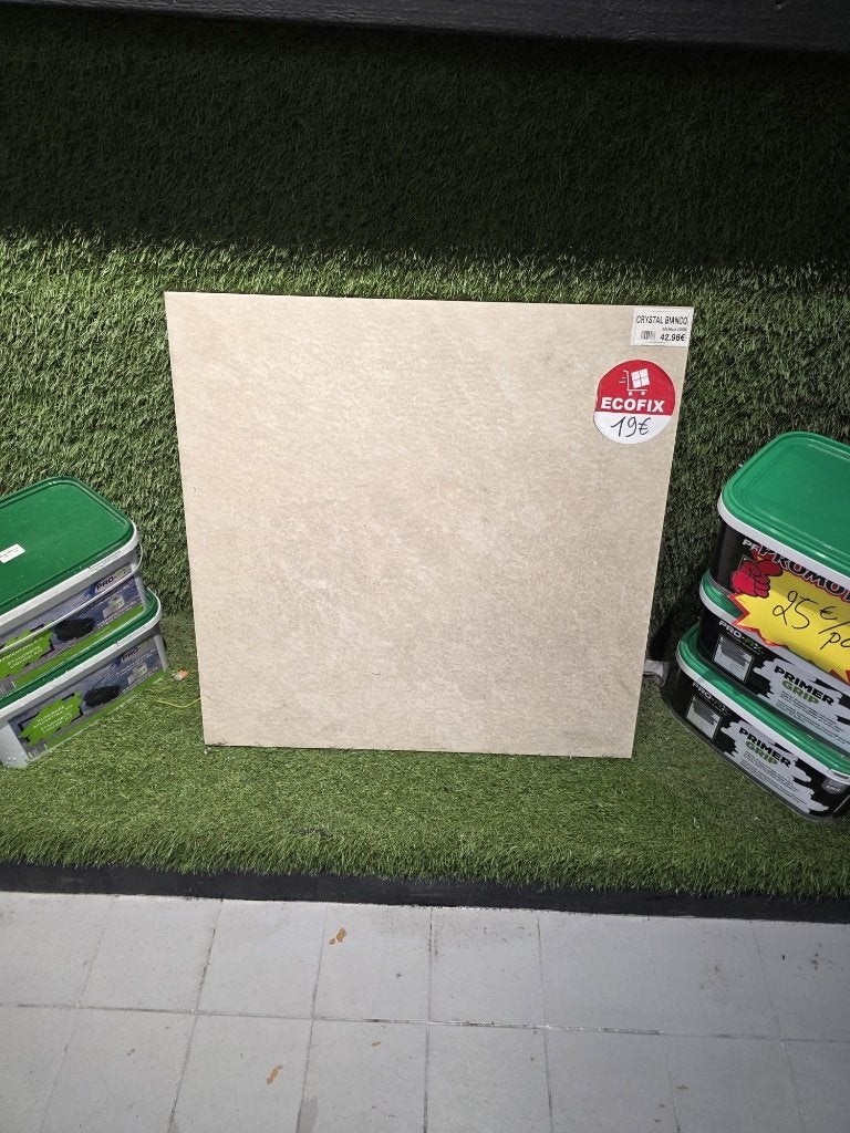 Carrelage extérieur 60x60 rectifié 2 cm – Crystal Bianco, Neuf, Autres marques, Autres types, Enlèvement