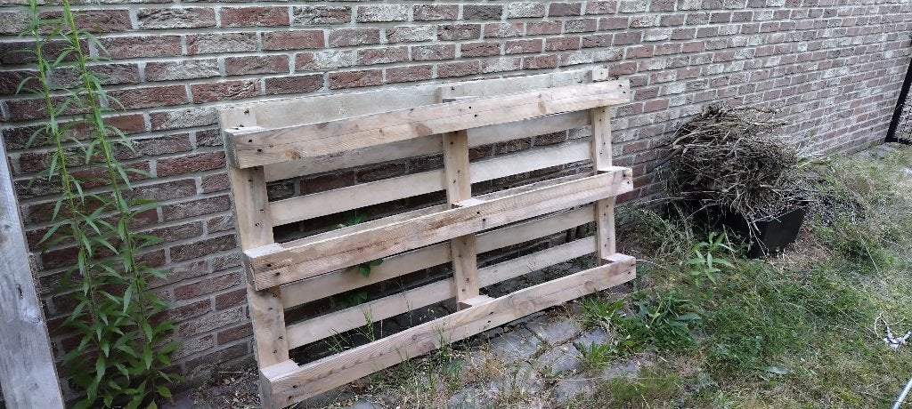 Twee houten paletten - gratis, Enlèvement, Utilisé, Palette