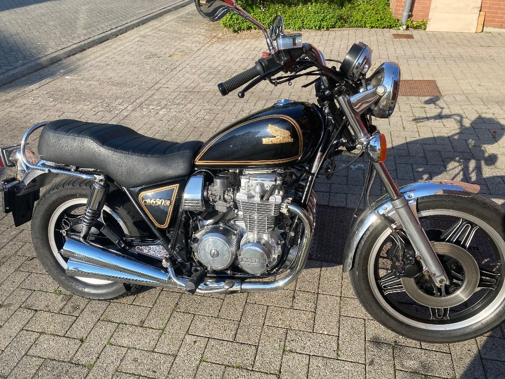 Oldtimer motor Honda cb650 custom, Motoren, Occasion, 4 cilinders, Particulier, Meer dan 35 kW