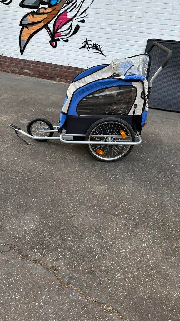 Fiets aanhanger, Fietsen en Brommers, Ophalen, Gebruikt, Aanhangfiets