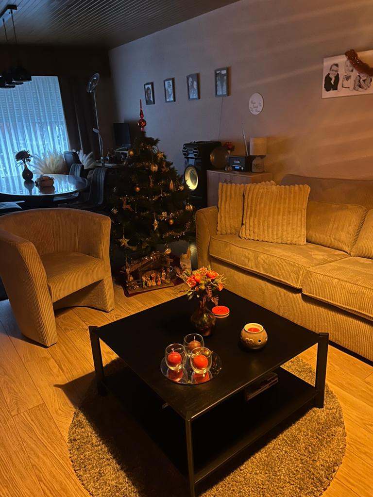 Salontafel 80x80 nieuwstaat, Ophalen, Zo goed als nieuw, Hout