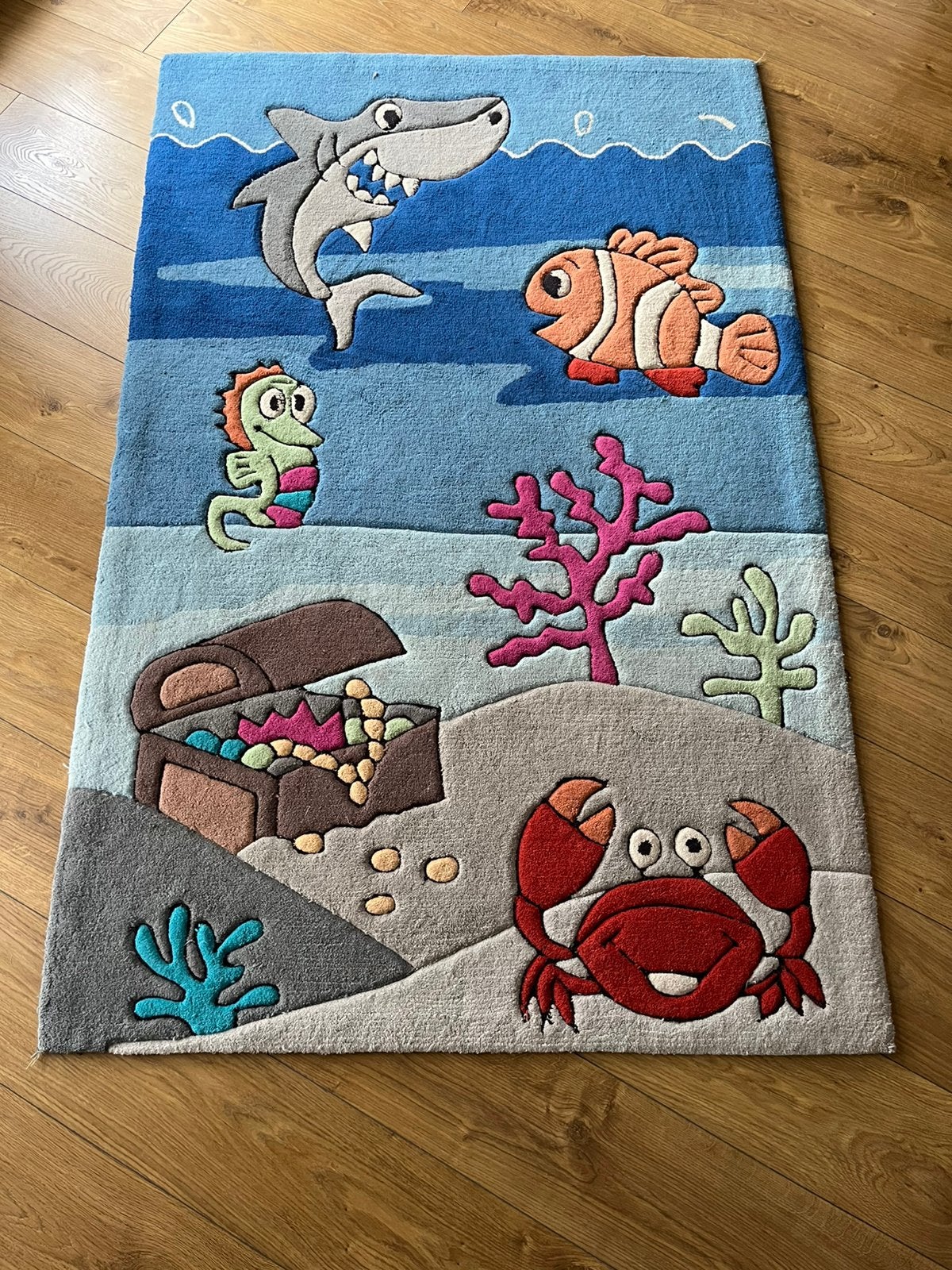 Tapijt voor kinderkamer, Ophalen, Gebruikt