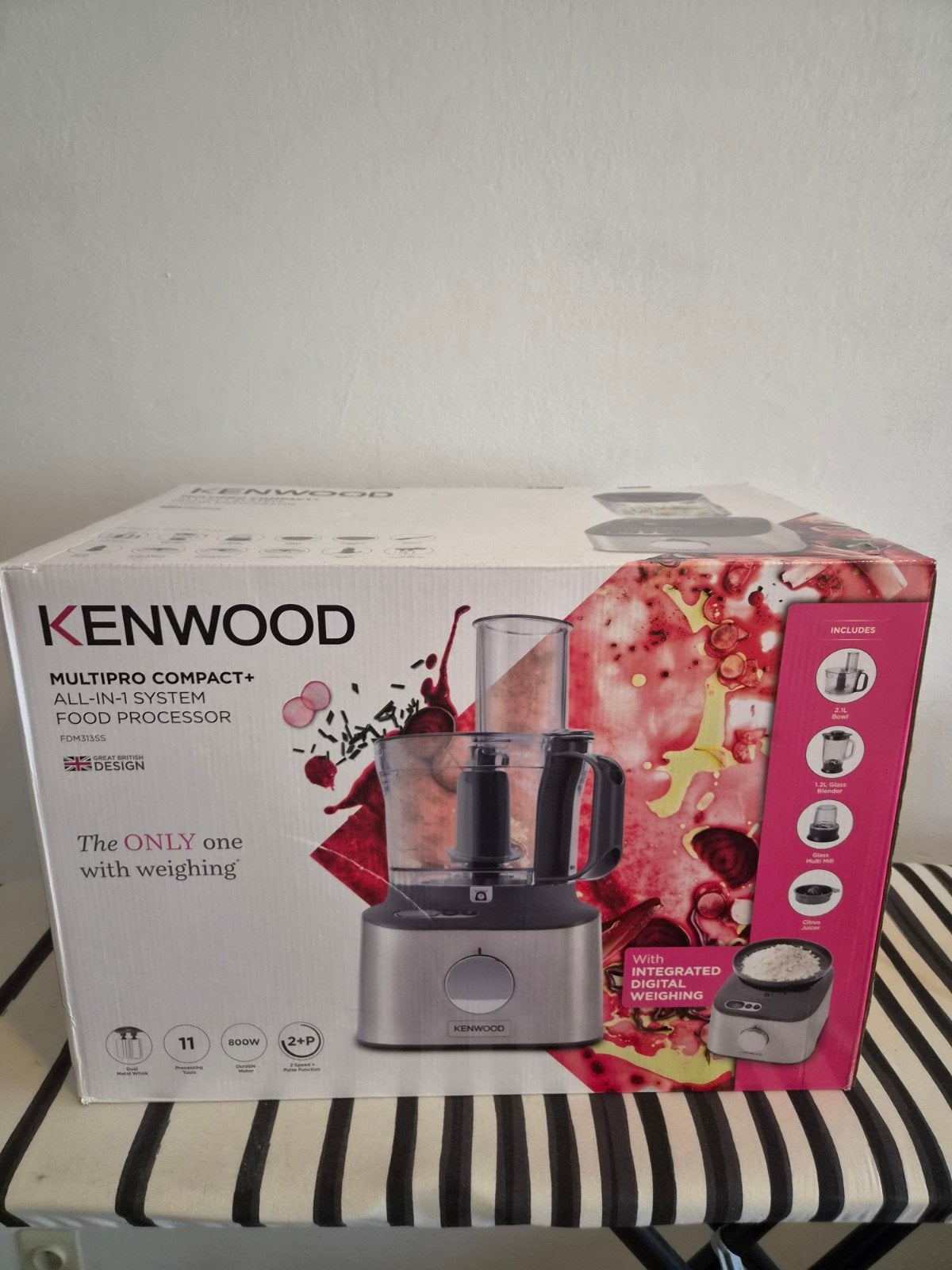 Kenwood FDM313SS multiple compact plus / nieuw in doos, Ophalen