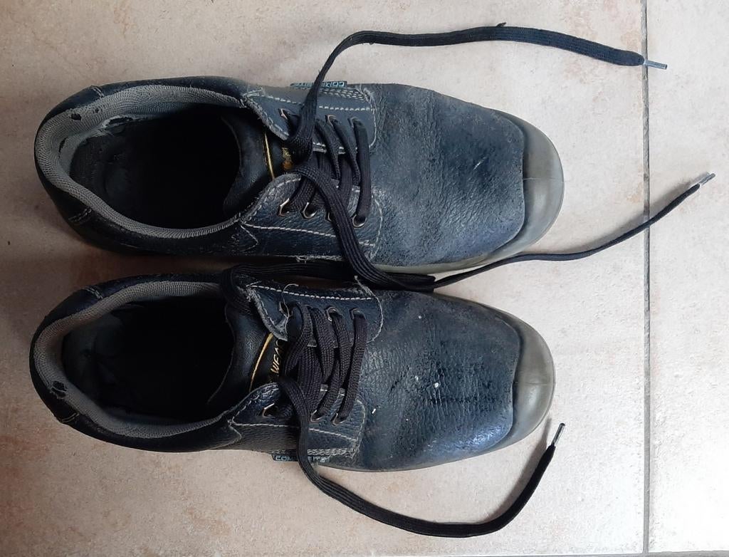Werkschoenen, Vêtements | Hommes, Chaussures, Enlèvement ou Envoi, Chaussures de travail, Porté, Noir