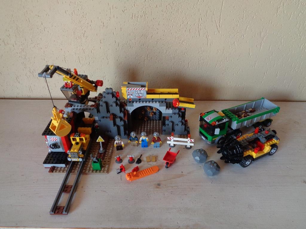 lego city mijnbouw - 4204, Lego, Ophalen of Verzenden, Complete set, City