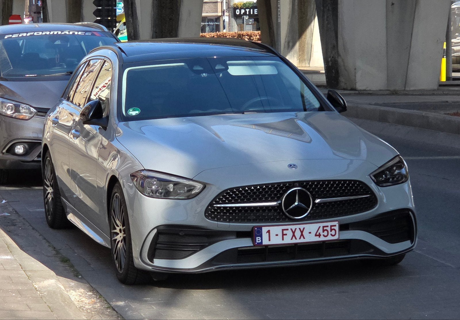 mercedes c 200, Autos, Argent ou Gris, Achat, Euro 6, Phares entièrement LED