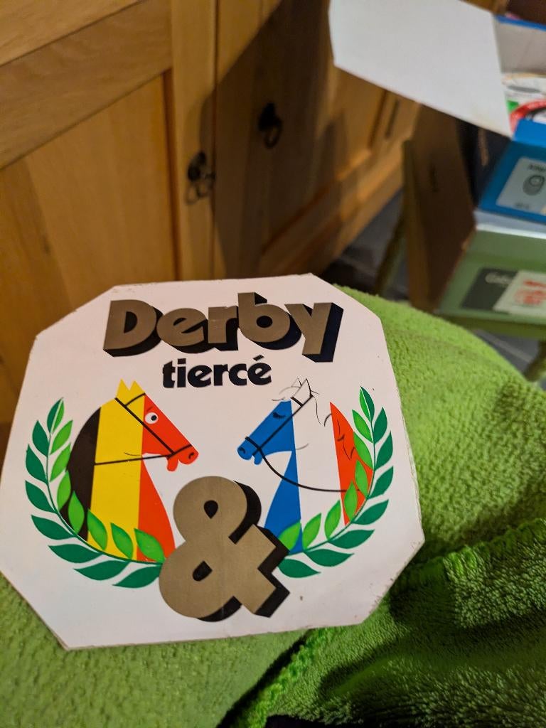 Derby tierce, Collections, Enlèvement ou Envoi, Comme neuf, Sport