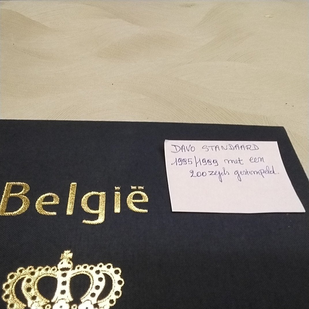BELGIE DAVO STANDARD 1995/1999 estampillée, Enlèvement ou Envoi