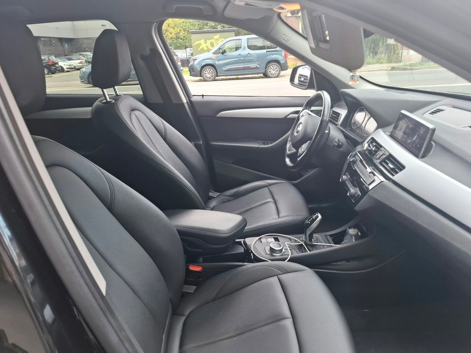 Bmw x1 1.6 Diesel// euro 6b Automaat, Auto's, Zwart, Leder, Diesel, 5 deurs