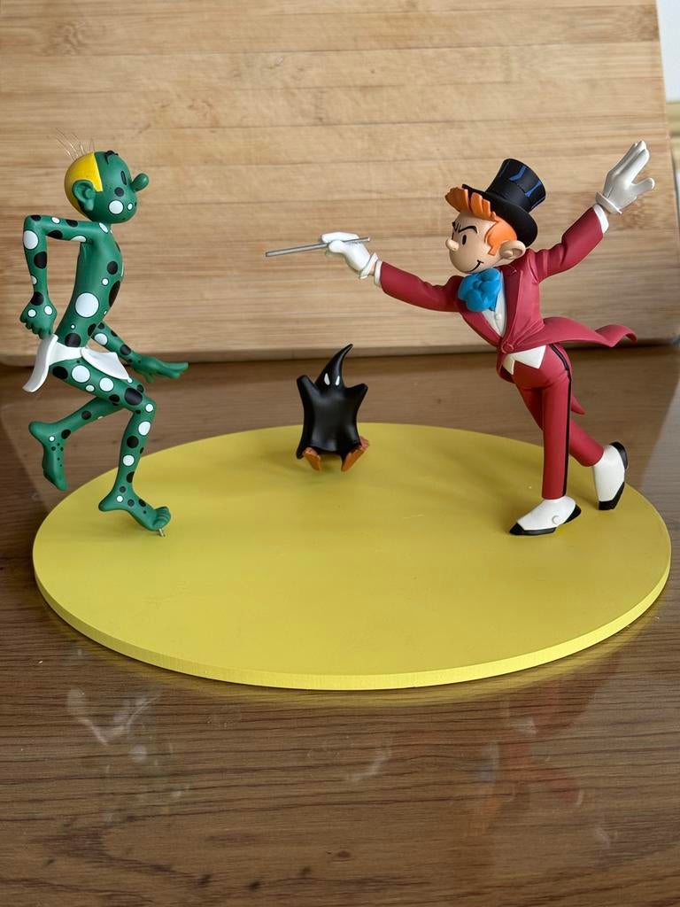 Franquin Spirou en Fantasio - Cam & Léon - Figuren en jij, Verzamelen, Ophalen of Verzenden, Overige figuren, Zo goed als nieuw