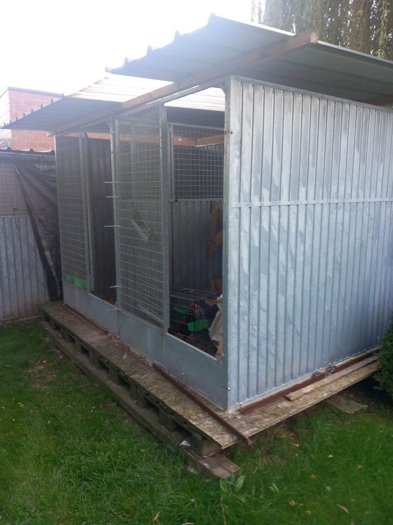 Kennel hokken panelen Hondenren hondenkennel kijk Beschrijvi, Animaux & Accessoires, Maisons pour chiens, Chenil chien, Enlèvement