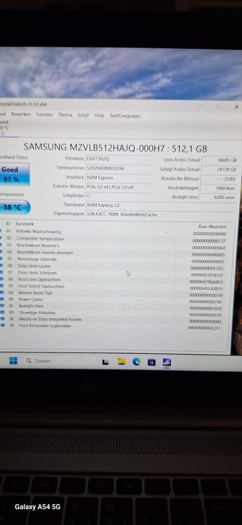 SSD 512GB M.2 NVMe  20 stuks, Computers en Software, SSD, Ophalen of Verzenden, Zo goed als nieuw, Laptop
