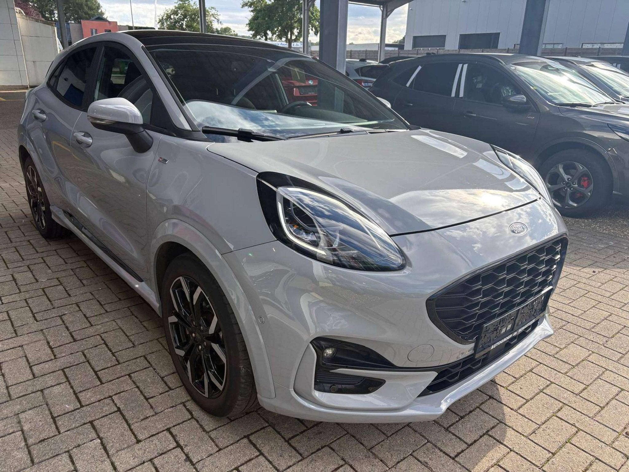 Ford Puma Ecoboost mHEV ST-Line X AUT met panodak (bj 2023), Auto's, Ford, Automaat, 1404 kg, 5 zetels, Hybride Elektrisch/Benzine