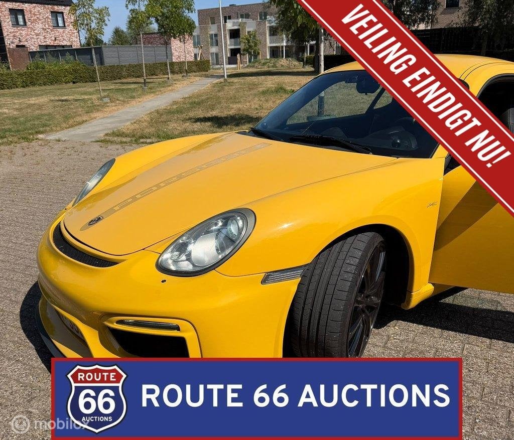 Porsche Cayman S | 2006 | Route 66 Auctions, Auto's, Porsche, Gebruikt, Bedrijf, Handgeschakeld, Overige carrosserie