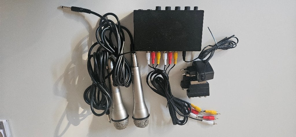 Karaokeset, Ophalen, Zo goed als nieuw, Microfoon(s)