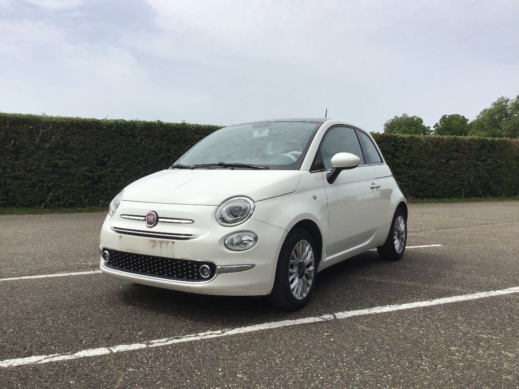 Fiat 500, Auto's, Fiat, 4 zetels, Euro 6, Wit, Bedrijf