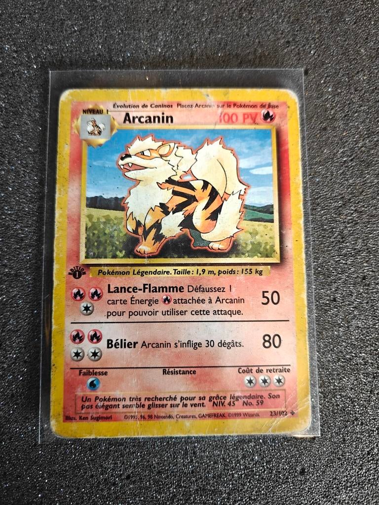 Poor Arcanine 1ère édition française, Enlèvement ou Envoi