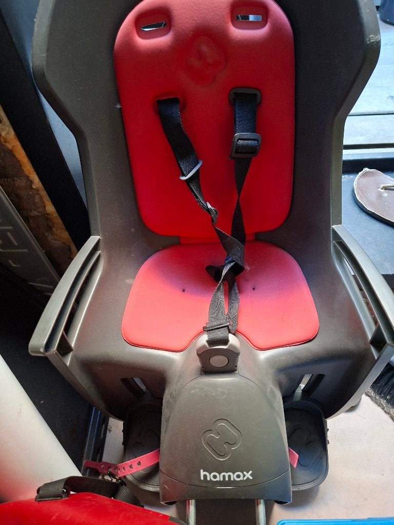 Hamax fietsstoel kind, HAMAX (Decathlon), Comme neuf, Enlèvement, 9 à 18 kg