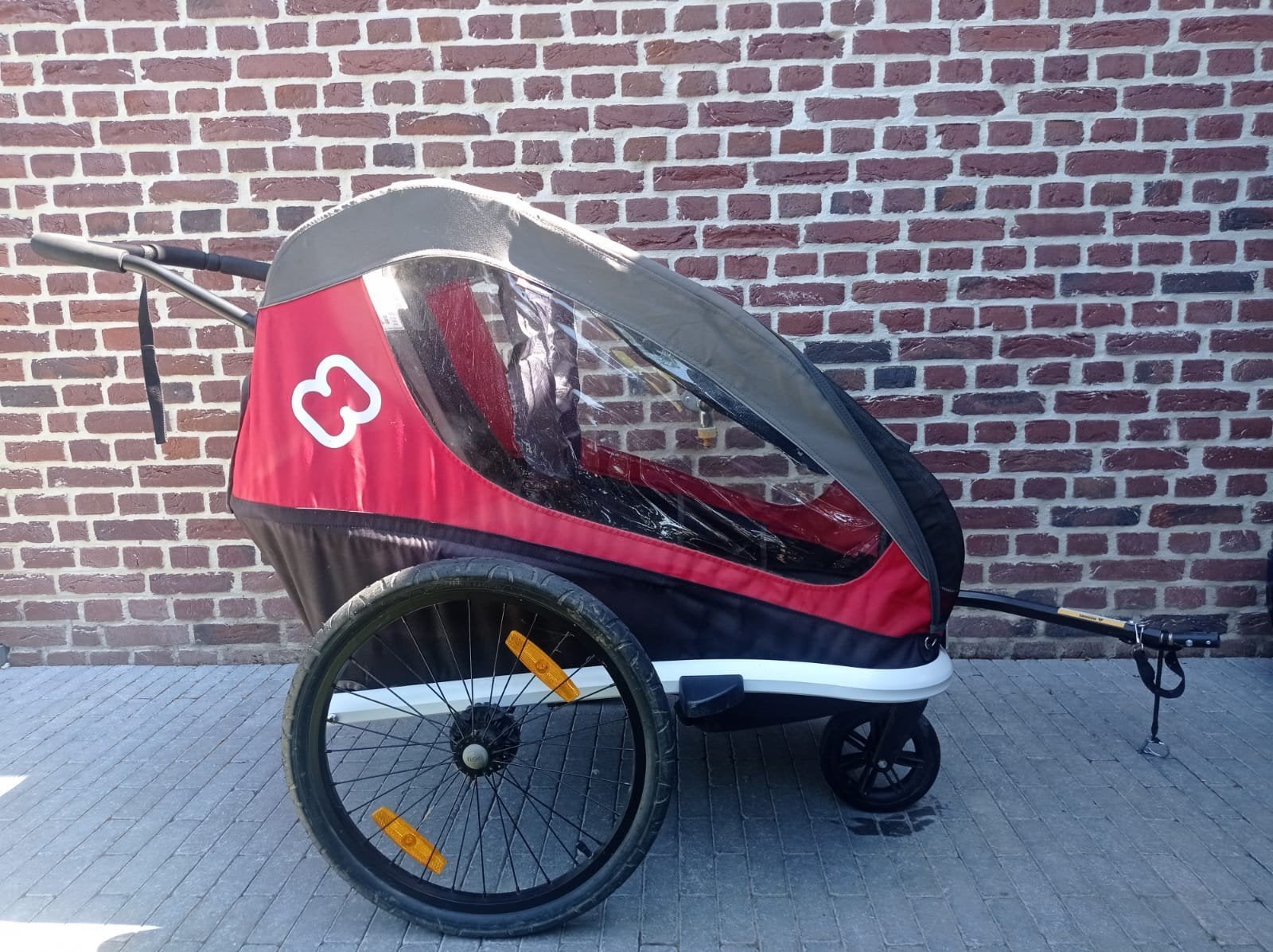 Hamax fietskar, Ophalen
