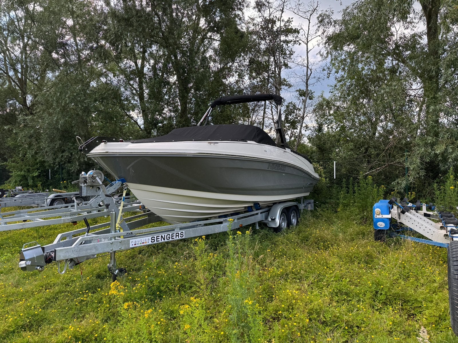 Bayliner vr6 inclusief vlemmix trailer, Enlèvement, Comme neuf, Bayliner