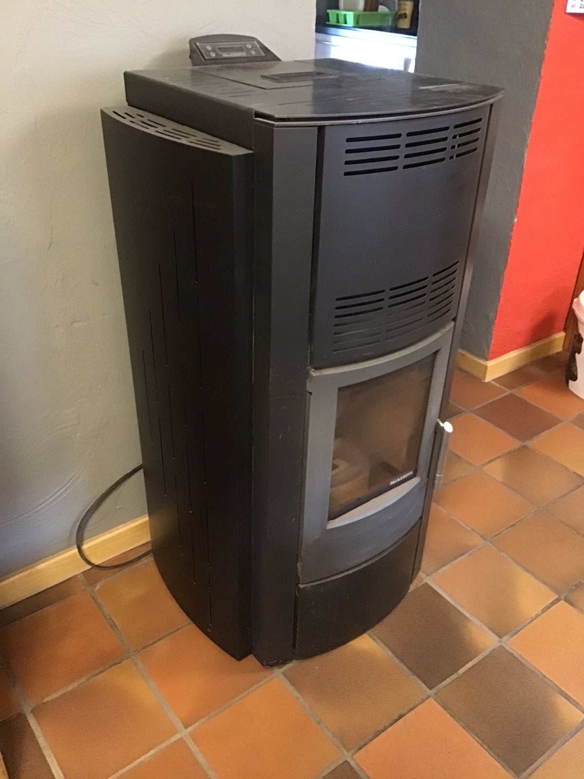 Poêle à pellets Palazzetti 12kw, Enlèvement, Utilisé