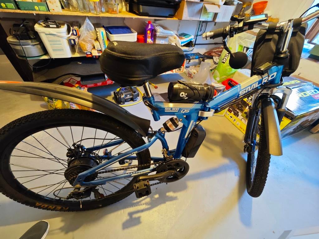 VTT électrique repliable, Enlèvement