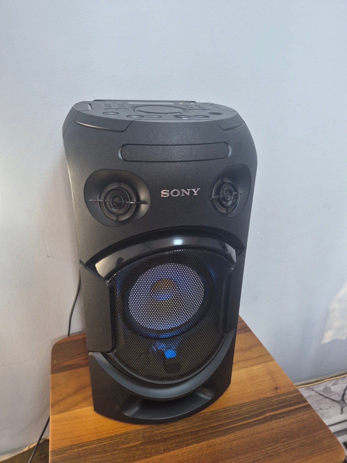 Sony Mhc-v21D, TV, Hi-fi & Vidéo, Entrée AUX, Enceinte de fête, 60 à 120 watts, Enlèvement