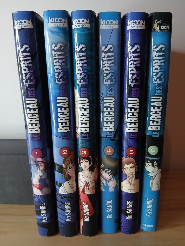 Lot mangas Le berceau des esprits 1-6 complet, Comme neuf, Enlèvement, Comics, Kei Sanbe