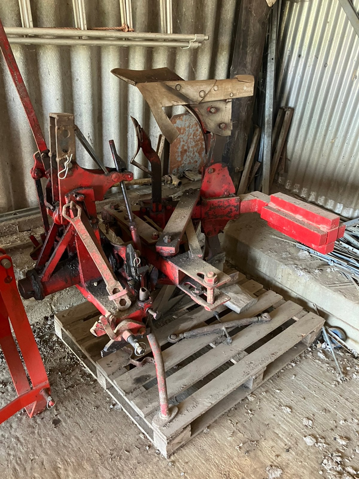 Ploeg 1 schaar, Ophalen, Akkerbouw, Grondbewerking
